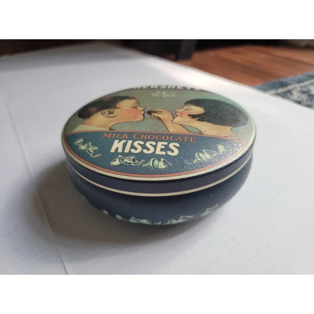 Hersheys Kisses, Vintage Tin‎ Can, A Kiss for You